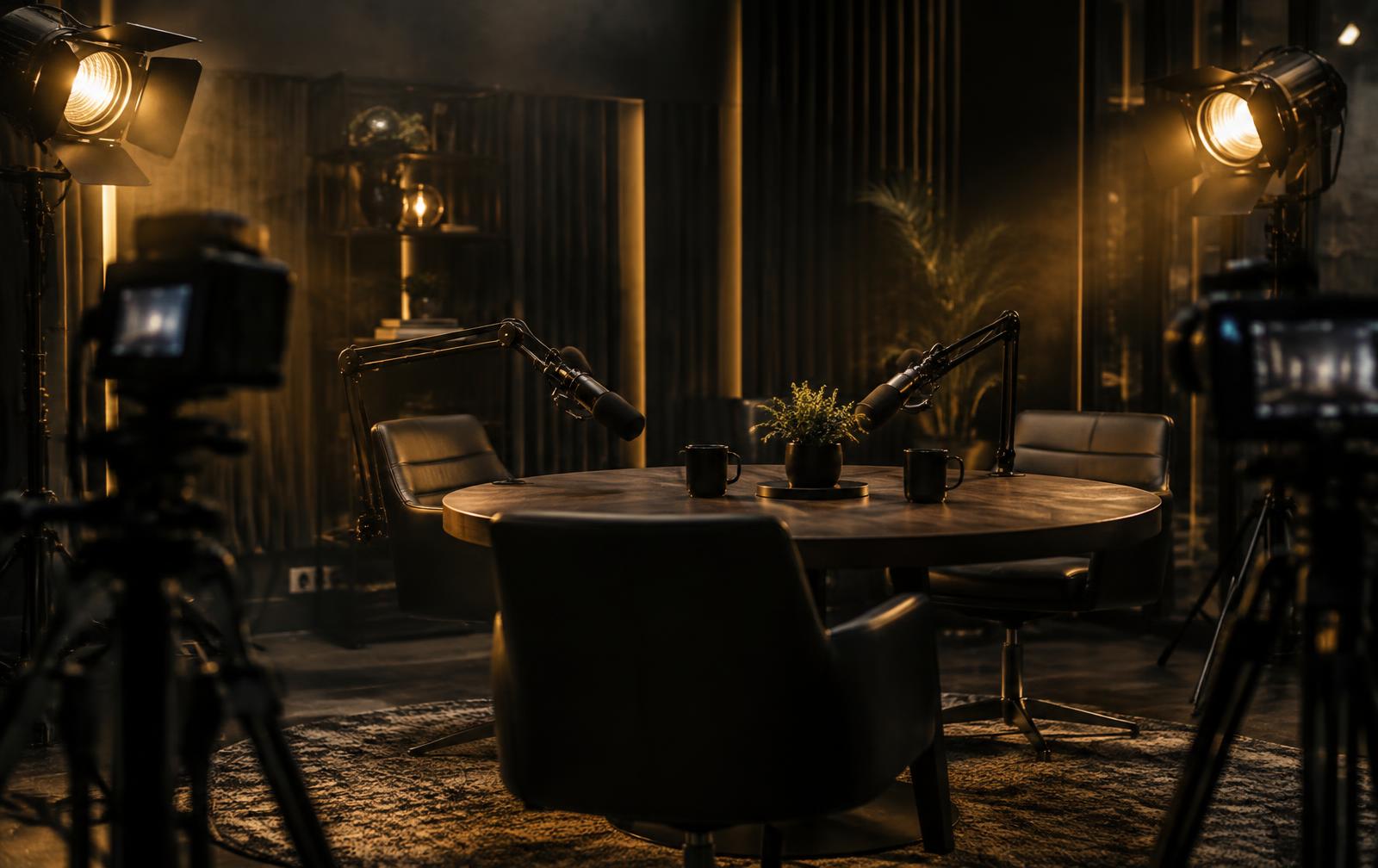 Podcast studio
